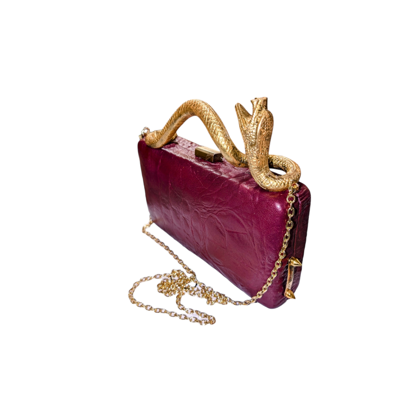 Cleopatra's Red Clutch Bag